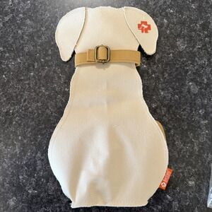 ADORABLE! Dog Canvas Tan Shoulder Bag Pet Lovers